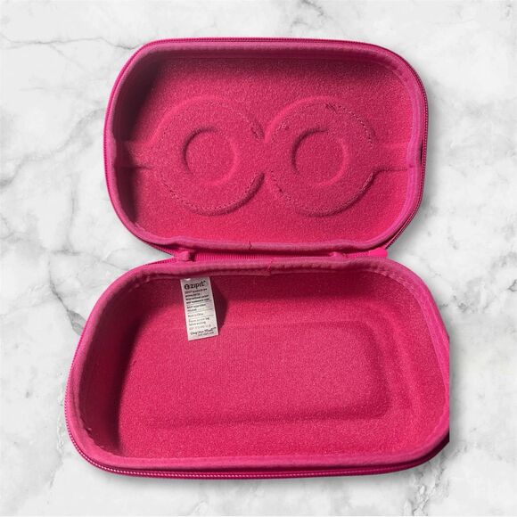Zipit Hard Shell Pink & Blue‎ Face Sensory Pencil Storage Case Set NWT - Picture 4 of 7